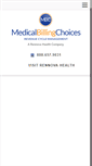 Mobile Screenshot of medicalbillingchoices.com